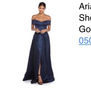 Windsor Ball Navy Dress